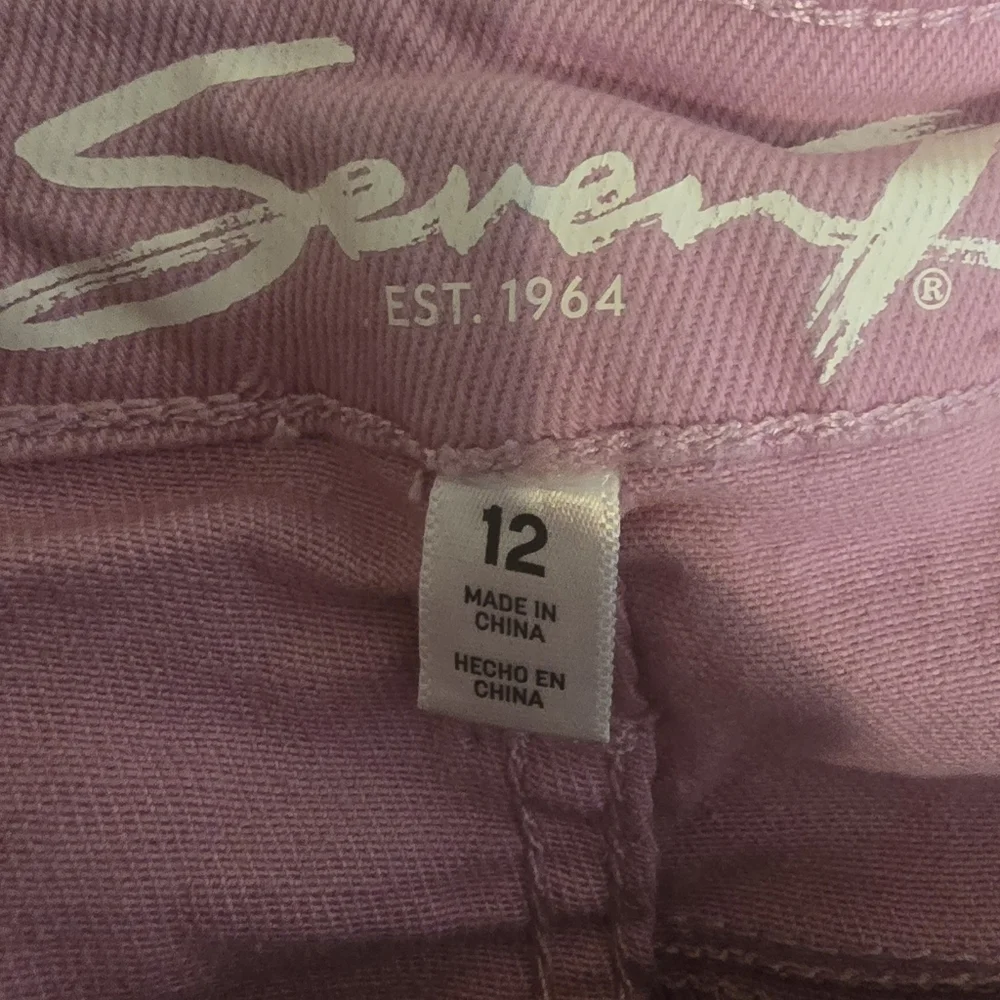 Women's Seven‎ Pink Denim Shorts